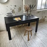 Regain black stained elm desk