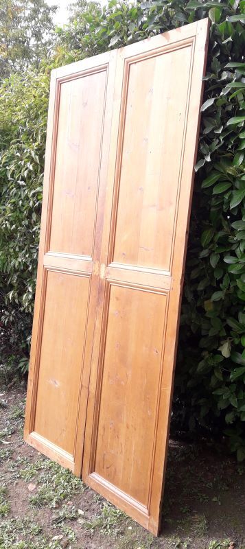Pair of doors 248x129cm old