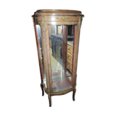 Display cabinet LXVI in walnut