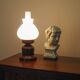 Ceramic lamp, polish design, 1977, manufactured by dzpe polam mysłakowice