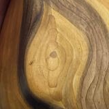 Vintage ceramic pitcher Vallauris Grandjean Jourdan imitation wood