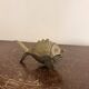 Vintage Articulated Ashtray Fish Golden Brass 1970