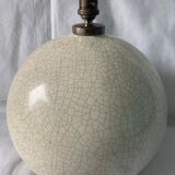 Crystal cracked ceramic ball lamp foot