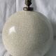 Crystal cracked ceramic ball lamp foot