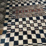 Vintage Berber hallway rug