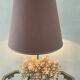 Lampe corail Hollywood Regency des années 70