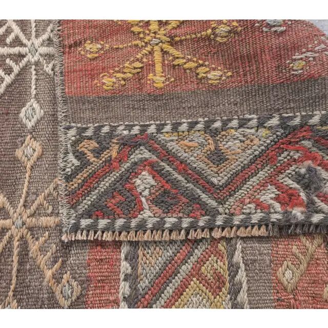 Vintage Handmade Turkish Wool Rug 65x90