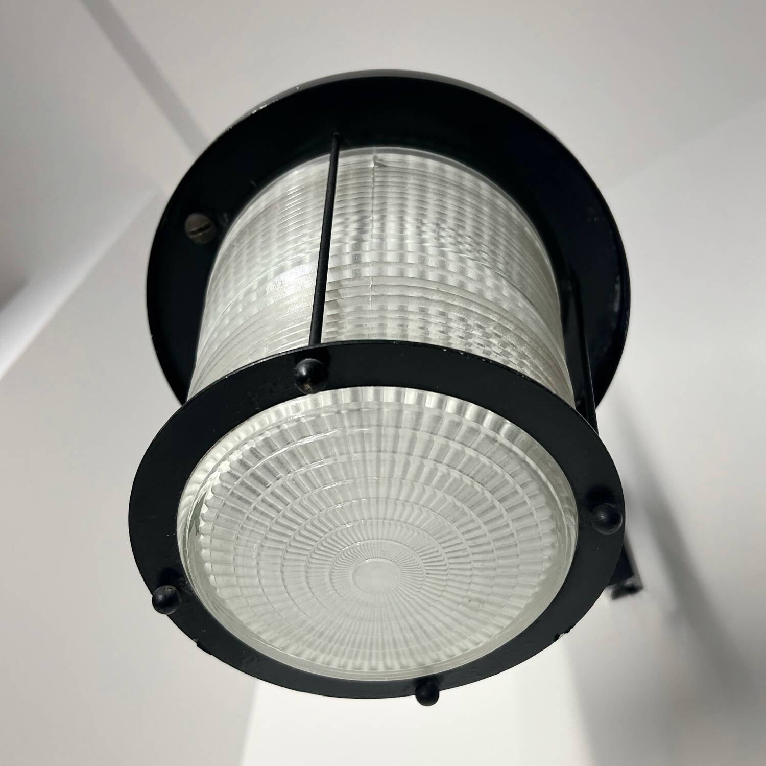 70s holophane garden lantern