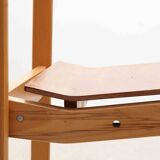 Scandinavian style oak and beech chair