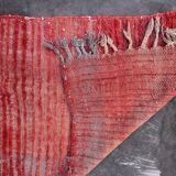 Red Moroccan carpet - 84 x 197 cm