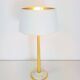 Regency Golden Table Lamp by Giulia Mangani, 1970s