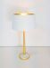 Regency Golden Table Lamp by Giulia Mangani, 1970s
