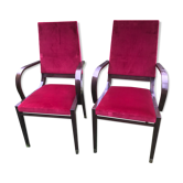 Paire de fauteuils Art Déco « Costantini Pietro »