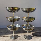 6 Rémy Letang stainless steel cups