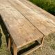 Table and trestles fir tray