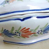 Ceramic mustard pot from Quimper Henriot