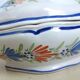 Ceramic mustard pot from Quimper Henriot