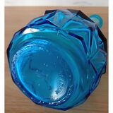 Bouteille belge bleu vif avec bouchon