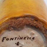 Fontinelle and Dâge Art Deco Vase circa 1930