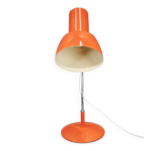 Lampe de table orange Josef Hůrka pour Napako, Tchécoslovaquie, années 1960.