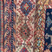 Ancient Persian carpet ghashghai 120x212cm