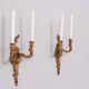 Rococo Wall sconces candles 1920s France