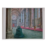 Christian Xapella (1927-2021) - Oil on canvas - Saint Nazaire Cathedral