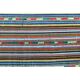 1970s Vintage Turkish Oushak Handmade Wool Cotton Blue Runner Rug 163x306