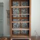 Bibliothèque vintage
