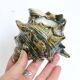 Kitsch ashtray, ceramics, shell shape, 50s