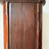 Somno “Column” or Cylindrical Cabinet, in flamed mahogany, Copenhagen, 1830-1840