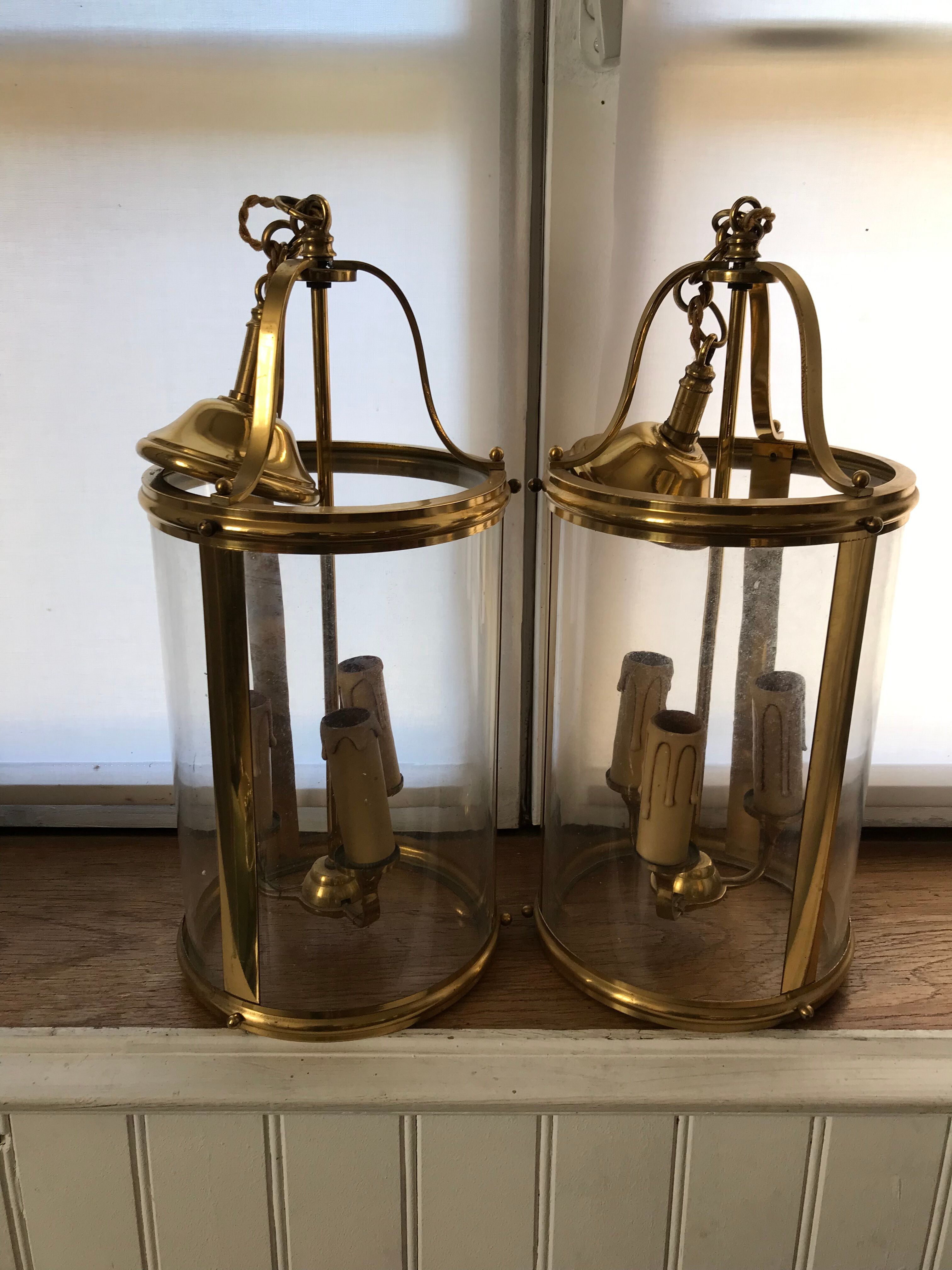 Pair of lanterns
