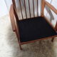 Vintage Scandinavian living room set in light wood