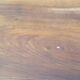 Farm table coffee table with drawers
