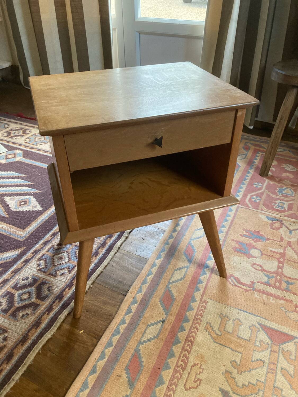 Vintage 1960s bedside table