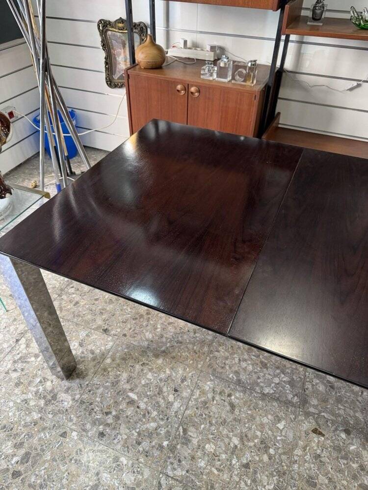 Table à manger attribuée à Giovanni Offredi pour Saporiti, années 1970.