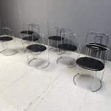Set of 8 Gaja chairs by Kazuhide Takahama for Studio Simon, 1980s
