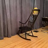 Grandessa rocking chair by Lena Larsson, Nesto, Sweden, 1960s