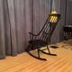 Grandessa rocking chair by Lena Larsson, Nesto, Sweden, 1960s