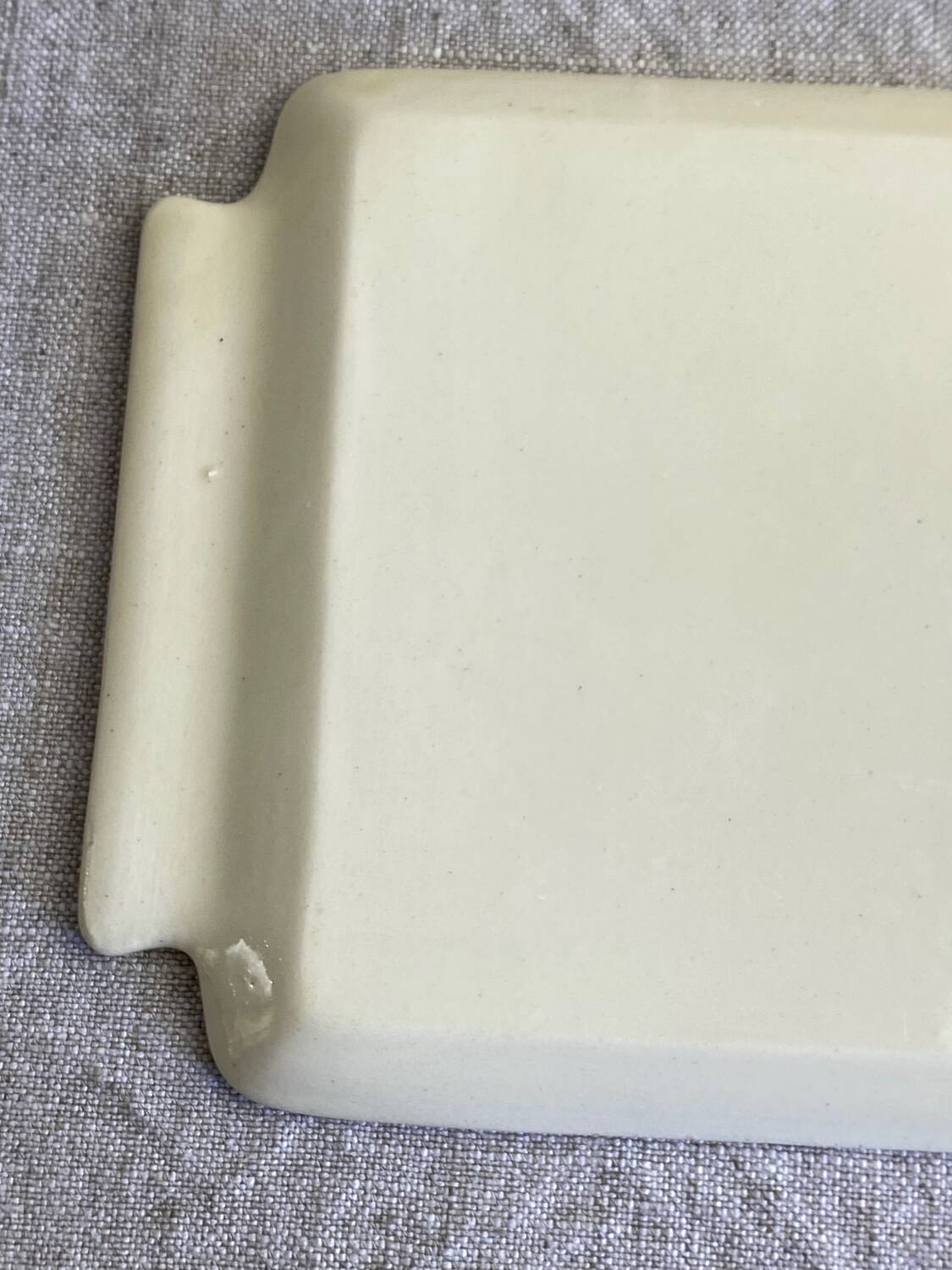 Gien porcelain cake dish, Lorraine model