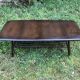 Table basse Ercol Double plateau années 60 Design