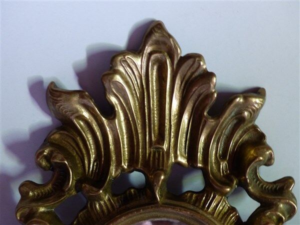 Applique miroir en bronze