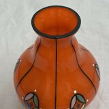 Vase Tango by Michael Powolny for Loetz glass period secession year 1915