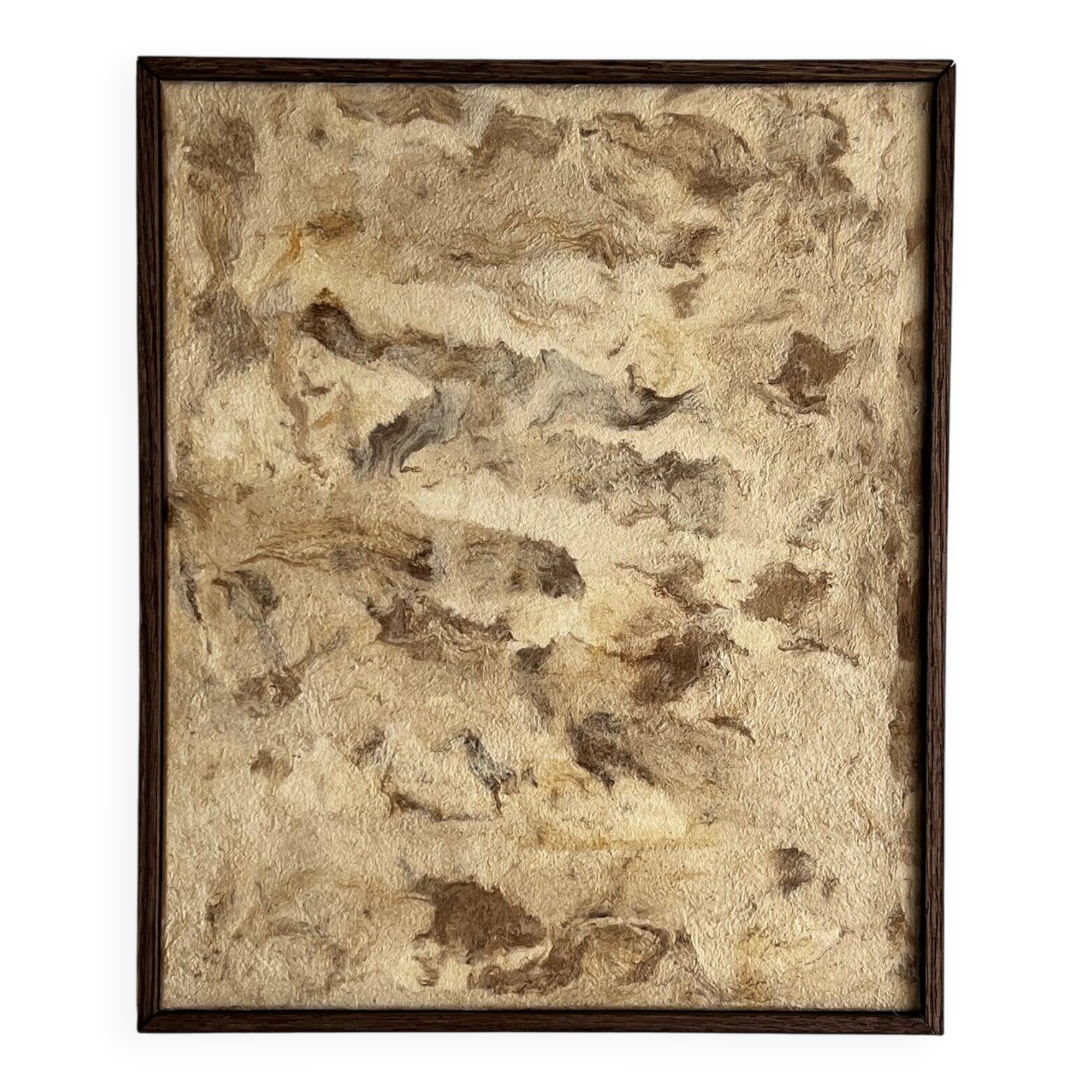 Artwork made of bark paper