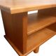 Minimalist walnut shelf, 1960s