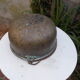 Copper cauldron, planter