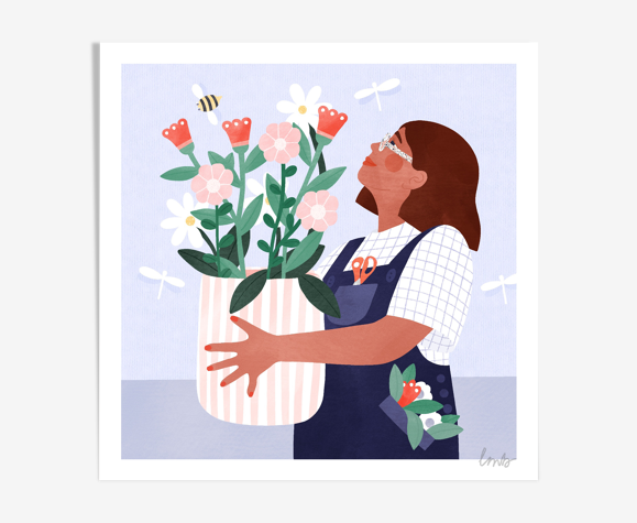 Tirage "Bouquet dodu"