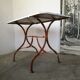 Table de jardin rivetée 1930