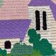 Cotton tapestry canvas from the 1970s