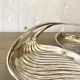 Coupe double serviteur Art Nouveau Christofle Gallia métal argenté
